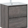 Тумба под раковину Aquanet Милан 60 дуб рошелье 00336372 подвесная Тумба под раковину Aquanet Милан 60 дуб рошелье 00336372 подвесная