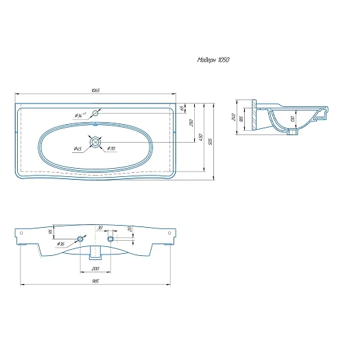 Раковина Kirovit Модерн 105 4640021063583 4640021063583. Раковина Kirovit Модерн 105 4640021063583 4640021063583.