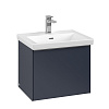 Картинка анонса товара «тумба под раковину villeroy &amp; boch subway 3.0 marine blue / marine blue c57900vq»