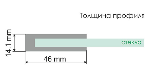 Душевая дверь WasserKRAFT Aller 10H05L Душевая дверь WasserKRAFT Aller 10H05L