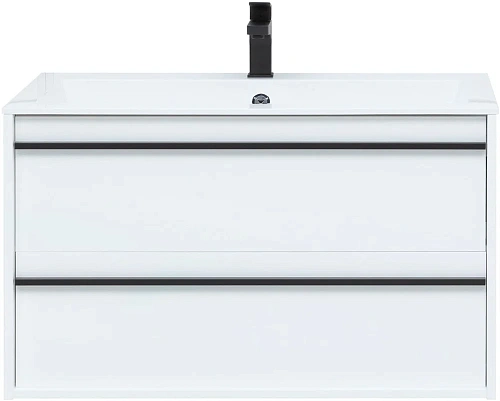 Тумба под раковину Aquanet Lino 90 белый матовый 00253904 Тумба под раковину Aquanet Lino 90 белый матовый 00253904