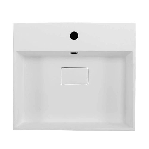 Раковина CEZARES 50262 Bianco белый матовый 510x450 искусственный камень solid surface Раковина CEZARES 50262 Bianco белый матовый 510x450 искусственный камень solid surface