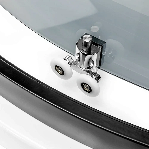 Душевая перегородка NEW TRENDY NEW VARIA BLACK 90x90x190 K-0566 (черный) Душевая перегородка NEW TRENDY NEW VARIA BLACK 90x90x190 K-0566 (черный)