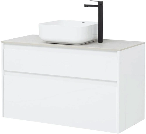 Тумба под раковину Aquanet Nova Lite 100 белый (2 ящика) 00242581 Тумба под раковину Aquanet Nova Lite 100 белый (2 ящика) 00242581