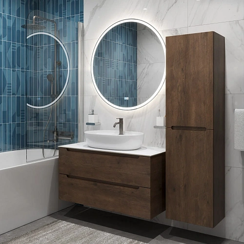 Тумба со столешницей и раковиной BelBagno ETNA 100 etna100rw-kepbo-1346-set подвесная ETNA100RW-KEPBO-1346-SET Тумба со столешницей и раковиной BelBagno ETNA 100 etna100rw-kepbo-1346-set подвесная ETNA100RW-KEPBO-1346-SET