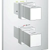 Смеситель для ванны GROHE Grohtherm Cube с переключателем, хром (19958000) внешняя часть термостата Смеситель для ванны GROHE Grohtherm Cube с переключателем, хром (19958000) внешняя часть термостата