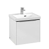 Тумба под раковину Villeroy &amp; Boch Subway 3.0 с подсветкой Brilliant White / Brilliant White C580L0V C580L0VE