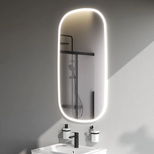 Зеркало AM.PM Func M8FMOX0651WGH с LED-подсветкой, сенсором, 65x124см Зеркало AM.PM Func M8FMOX0651WGH с LED-подсветкой, сенсором, 65x124см