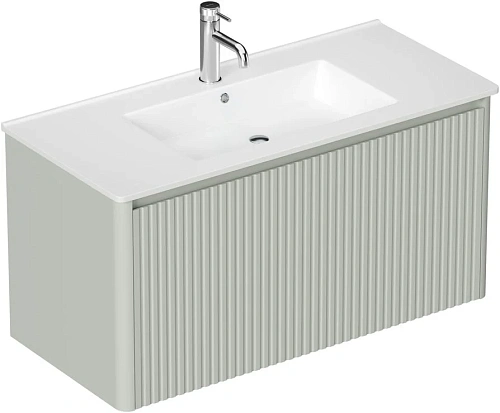 Тумба под раковину Allen Brau Gravity 100 1.370018.PWM папирус матовый Тумба под раковину Allen Brau Gravity 100 1.370018.PWM папирус матовый