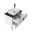 Тумба под раковину GROSSMAN ВИВА-70 см с 2-я ящиками белый глянец (ум.GR-3016) подвесная 107012 Тумба под раковину GROSSMAN ВИВА-70 см с 2-я ящиками белый глянец (ум.GR-3016) подвесная 107012