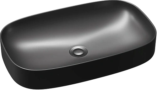 Раковина STWORKI накладная 65 3064-110 черная матовая 560810 Раковина STWORKI накладная 65 3064-110 черная матовая 560810