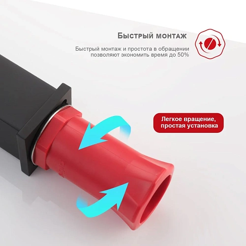 Смеситель для раковины Raglo R01.10.06, черный Смеситель для раковины Raglo R01.10.06, черный