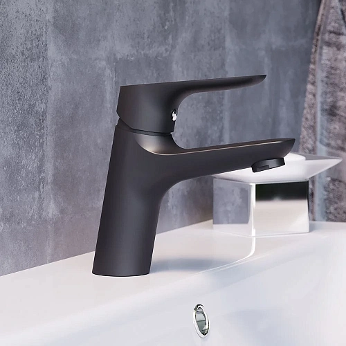 Смеситель для раковины Damixa Jupiter 770210301, черный Смеситель для раковины Damixa Jupiter 770210301, черный