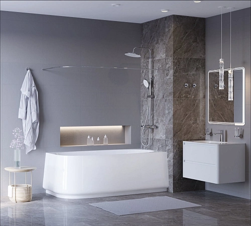 Акриловая ванна CEZARES CZR-LUX-CORNER-165-80-58-R угловая правосторонняя Акриловая ванна CEZARES CZR-LUX-CORNER-165-80-58-R угловая правосторонняя