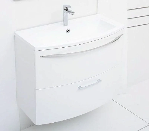 Тумба под раковину De Aqua Лонг 90 белый 00167099 Тумба под раковину De Aqua Лонг 90 белый 00167099