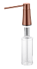 Дозатор жидкого мыла Boheme CELL 630-CB встраиваемый Copper Brushed