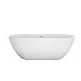 Детальная картинка товара «ванна отдельностоящая belbagno uno bb701-1400-720-k 1400x720 акриловая»