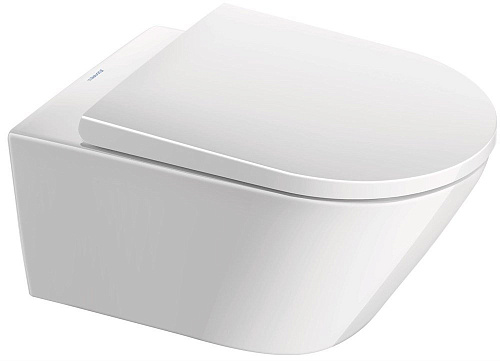 Унитаз подвесной Duravit D-Neo 45770900A1 Rimless с сиденьем микролифт Soft Close, цвет белый Унитаз подвесной Duravit D-Neo 45770900A1 Rimless с сиденьем микролифт Soft Close, цвет белый