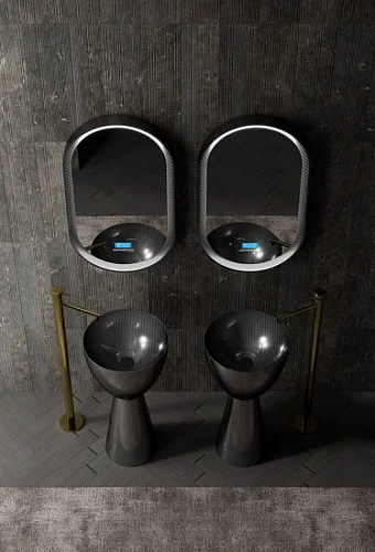 Раковина ABBER Karbon AK2003 отдельностоящая, карбоновая, черная Раковина ABBER Karbon AK2003 отдельностоящая, карбоновая, черная