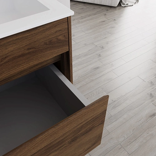 Тумба под раковину Vincea Chiara 600 VMC-2C600CO подвесная, C.Oak Тумба под раковину Vincea Chiara 600 VMC-2C600CO подвесная, C.Oak