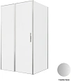 Душевой уголок Allen Brau Priority 120x100 3.31032.BA + 3.31047.BA серебро браш Душевой уголок Allen Brau Priority 120x100 3.31032.BA + 3.31047.BA серебро браш