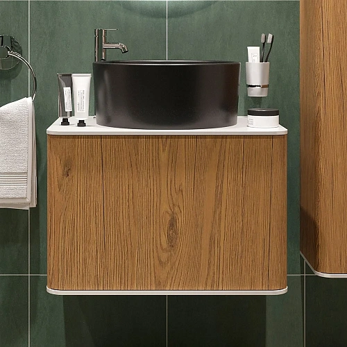 Комплект мебели STWORKI Ноттвиль 60 дуб верона, с отверстием под смеситель , с раковиной на выбор 54 548178 Комплект мебели STWORKI Ноттвиль 60 дуб верона, с отверстием под смеситель , с раковиной на выбор 54 548178