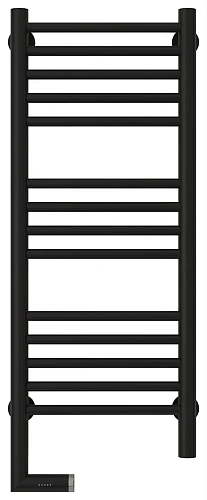 Полотенцесушитель электрический Сунержа Богема 2.0 прямая 800х300 МЭМ левый 31-5204-8030 Матовый чер Полотенцесушитель электрический Сунержа Богема 2.0 прямая 800х300 МЭМ левый 31-5204-8030 Матовый чер