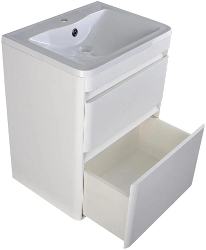 Тумба под раковину Style Line Атлантика 60, Люкс антискрейч, PLUS СС-00002208 Тумба под раковину Style Line Атлантика 60, Люкс антискрейч, PLUS СС-00002208