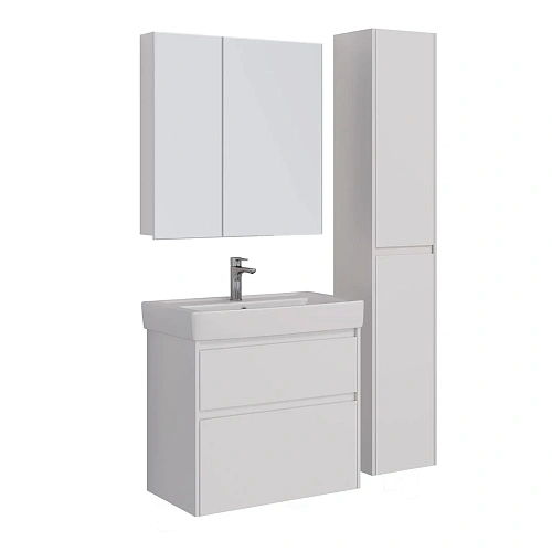 Тумба под раковину Lemark COMBI 100 см подвесная/напольная, белый LM03C100T Тумба под раковину Lemark COMBI 100 см подвесная/напольная, белый LM03C100T