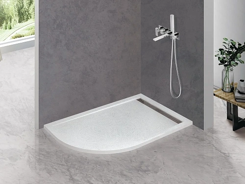 Душевой поддон CEZARES TRAY-AS-RH-120/80-30-W-R 1200x800 искусственный камень, белый Душевой поддон CEZARES TRAY-AS-RH-120/80-30-W-R 1200x800 искусственный камень, белый