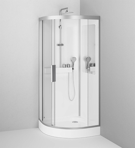 Душевая кабина AM.PM Like W80C-016-090MTA без90х90 см, гидромассажа Душевая кабина AM.PM Like W80C-016-090MTA без90х90 см, гидромассажа