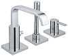 Картинка анонса товара «смеситель на борт ванны grohe allure на 3 отверстия, хром (19316000) внешняя часть»