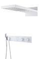Душевая система Boheme ZODIAC с термостатом MATT WHITE встраиваемая 133-MW Душевая система Boheme ZODIAC с термостатом MATT WHITE встраиваемая 133-MW
