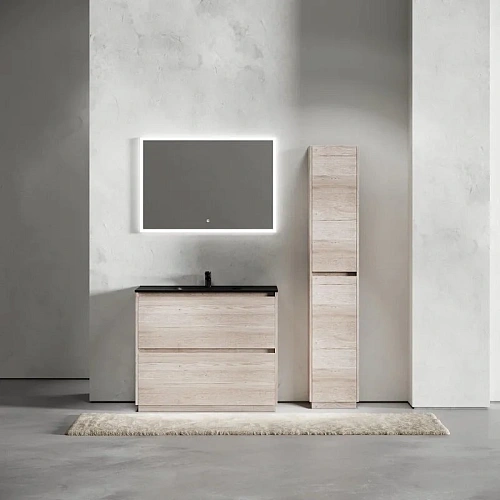 Тумба под раковину Sancos Libra Floor LB100FEG напольная, 990х450х840 дуб галифакс натуральный Тумба под раковину Sancos Libra Floor LB100FEG напольная, 990х450х840 дуб галифакс натуральный