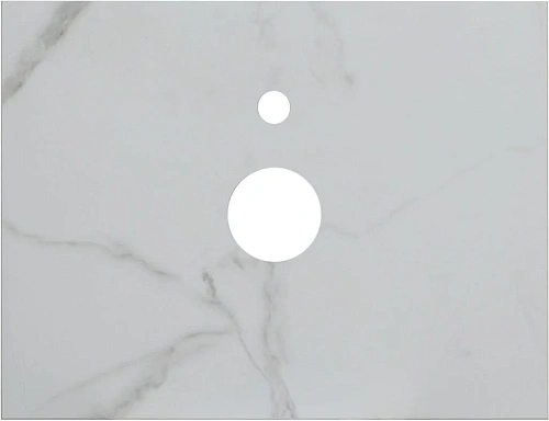 Столешница Aquanet Nova Lite 60 мрамор 00257607 Столешница Aquanet Nova Lite 60 мрамор 00257607