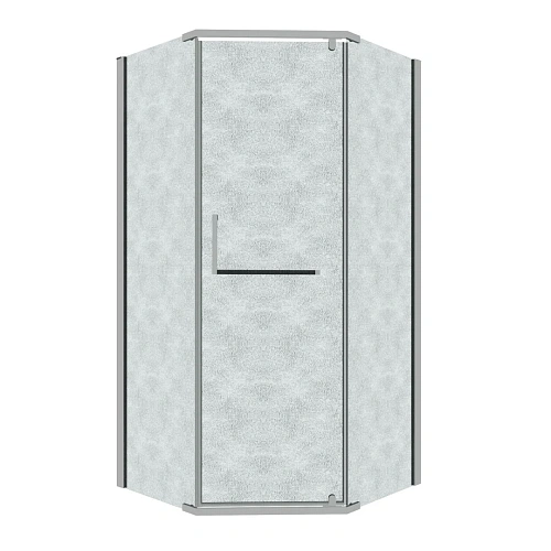 Душевой уголок GROSSMAN Pragma 302.K33.03.1010.10.02 (100x100x195) трапеция,распашн,хром,стекло шиншилла Душевой уголок GROSSMAN Pragma 302.K33.03.1010.10.02 (100x100x195) трапеция,распашн,хром,стекло шиншилла