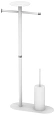 Стойка аксессуаров Boheme Venturo белый-хром 10953-W-CR Стойка аксессуаров Boheme Venturo белый-хром 10953-W-CR