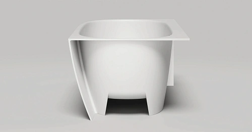 Ванна из искусственного камня Salini SOFIA CORNER R 170x85 102514G угловая S-Sense Ванна из искусственного камня Salini SOFIA CORNER R 170x85 102514G угловая S-Sense