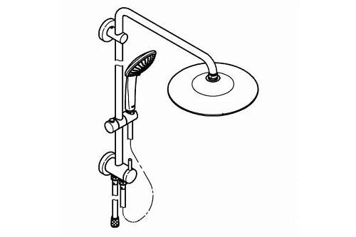 Душевая стойка GROHE Euphoria 260 (27421002) хром Душевая стойка GROHE Euphoria 260 (27421002) хром