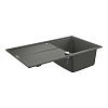 Картинка анонса товара «кухонная мойка grohe k400, 860 x 500 мм, серый гранит (31640at0)»