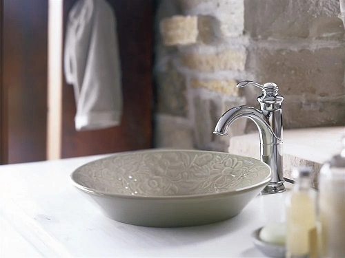 Смеситель для раковины Jacob Delafon Fairfax E72091-CP с донным клапаном Смеситель для раковины Jacob Delafon Fairfax E72091-CP с донным клапаном