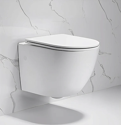 Унитаз подвесной Ceruttispa SELLA Aria CT7183 безободковый, сиденье микролифт Унитаз подвесной Ceruttispa SELLA Aria CT7183 безободковый, сиденье микролифт