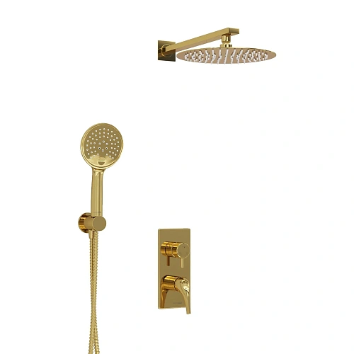 Душевая система WasserKRAFT A71207 встраиваемая золото Душевая система WasserKRAFT A71207 встраиваемая золото