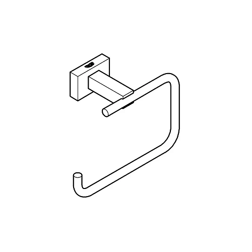 Держатель туалетной бумаги GROHE Essentials Cube, суперсталь (40507DC1) Держатель туалетной бумаги GROHE Essentials Cube, суперсталь (40507DC1)