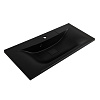 Картинка анонса товара «раковина belbagno bb1000/445-lv-art-pr-nero из искусственного камня»