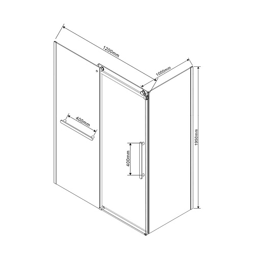 Душевой уголок Vincea Como Soft VSR-1CS1012CLGM, 1200x1000, вороненая сталь, стекло прозрачное Душевой уголок Vincea Como Soft VSR-1CS1012CLGM, 1200x1000, вороненая сталь, стекло прозрачное