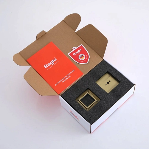 Смеситель для раковины Raglo R02.11.03 встраиваемый, сатин золотой Смеситель для раковины Raglo R02.11.03 встраиваемый, сатин золотой