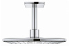 Картинка анонса товара «верхний душ grohe rainshower 310 smartactive cube с душевым кронштейном 142 мм, 2 режима струи, хром 26481000»
