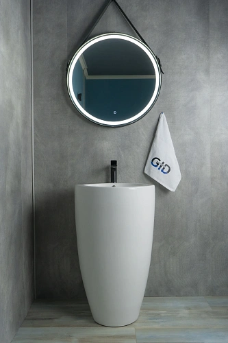 Раковина Gid Nb133 81106 напольная белая 49x49x82 Раковина Gid Nb133 81106 напольная белая 49x49x82