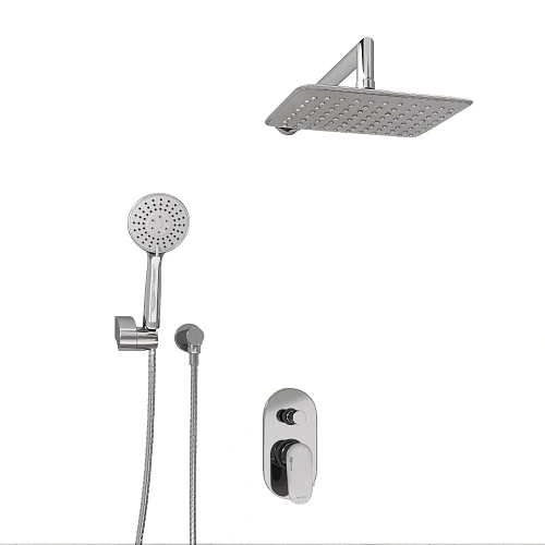 Душевая система WasserKRAFT A14031 встраиваемая хром Душевая система WasserKRAFT A14031 встраиваемая хром